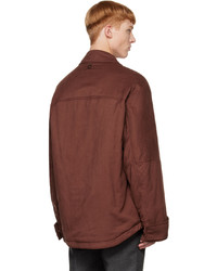 Wooyoungmi Brown Embroidered Jacket