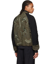 By Walid Grey Otto Bomber Jacket