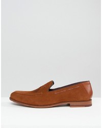 Ted Baker Cannan Suede Embroidered Loafers