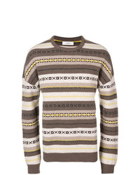 Pringle Of Scotland Fair Isle Pattern Sweater