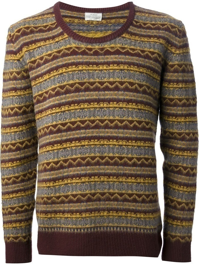 Винтажный свитер - 80 фото