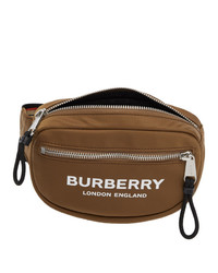 Burberry Brown Small Print Bum Bag
