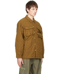 F/CE Brown Check Utility Jacket