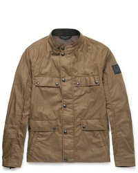 Belstaff Leighwood Slim Fit Waxed Cotton Field Jacket