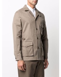 Dell'oglio Single Breasted Patch Pocket Jacket