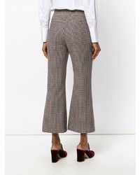 See by Chloe See By Chlo Cropped Houndstooth Trousers