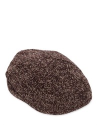 Lardini Wool Blend Knit Flat Cap