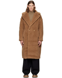 Brown Fleece Overcoat