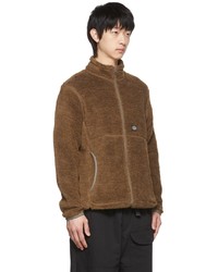 Snow Peak Brown Wool Jacket