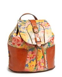 Brown Floral Bag