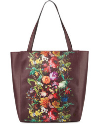 Elliott Lucca Bali Floral Faux Leather Tote Bag Multi
