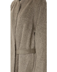 Helmut Lang Shaggy Long Coat