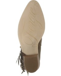 Fergie Bennie Studded Fringe Bootie