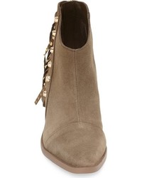 Fergie Bennie Studded Fringe Bootie