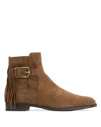 Tod's Fringed Ankle Boots