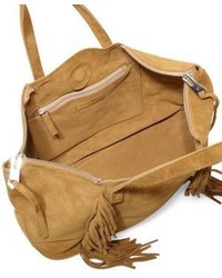 Linea Pelle Stevie Fringed Suede Tote