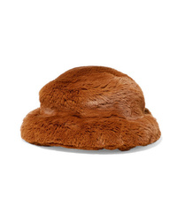 Emma Brewin Faux Fur Bucket Hat