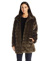 Anne Klein Faux Fur Coat