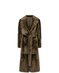 Yves Salomon Lamb Fur Coat