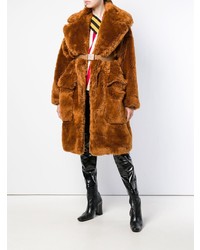 N°21 N21 Faux Fur Long Coat
