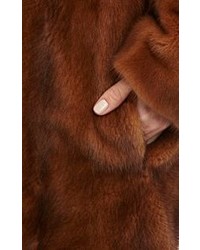 The Row Narston Fur Coat Brown