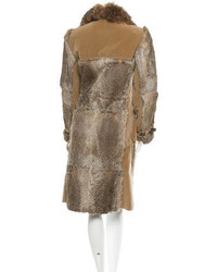 Dolce & Gabbana Rabbit Fur Coat