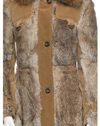 Dolce & Gabbana Rabbit Fur Coat