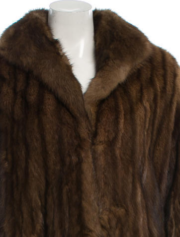 Revillon Sable Coat, $4,500 | TheRealReal | Lookastic