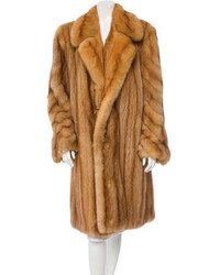 Sable Fur Long Coat