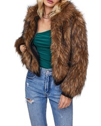 ASTR the Label Jiselle Faux Fur Jacket