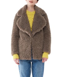 NVLT Reversible Curly Faux Fur Jacket
