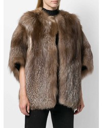 Liska Shortsleeved Fur Coat