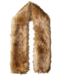 Hat Attack Faux Fur Long Collar Scarves