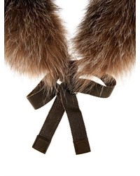 Max Mara S Cerson Fox Fur Collar