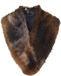 Topshop Super Soft Luxe Faux Bear Fur Stole 84% Modacrylic 16% Polyester Machine Washable