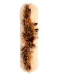Weekend Max Mara Murge Fox And Racoon Fur Collar