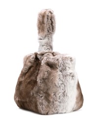 Max Mara Fur Tote Bag