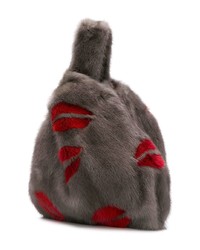 Simonetta Ravizza Furrissima Lip Tote Bag