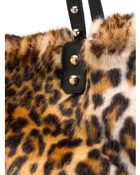 Dolce & Gabbana Leopard Print Tote Bag
