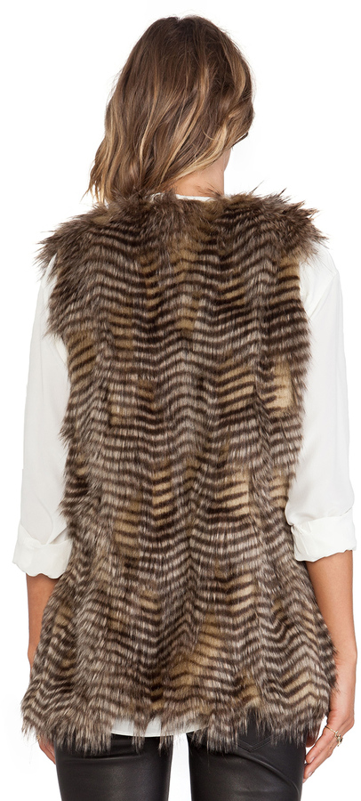 Bsable Wendy Faux Fur Vest, $457 | Revolve Clothing | Lookastic