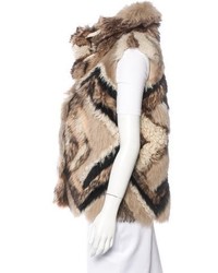 Ralph Lauren Collection Shearling Fur Vest