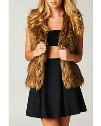 Ellison Faux Fur Vest