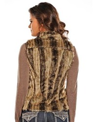 Powder River Outfitters Ember Faux Fur Vest