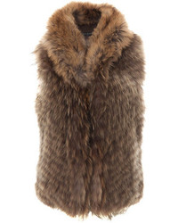 Scoop Raccoon Fur Vest