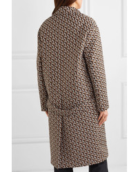 Prada Jacquard Knit Coat