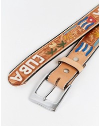 Reclaimed Vintage Cuba Leather Belt
