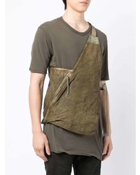 Boris Bidjan Saberi One Shoulder Detail Vest