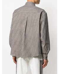 PACCBET Long Sleeved Checked Shirt