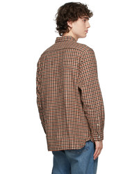 Levi's Red Brown Jackson Worker Shirt