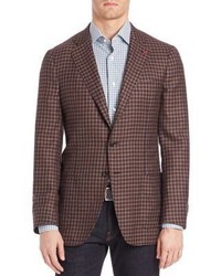 Isaia Checked Sportcoat